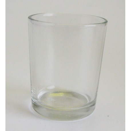 Svícen čaj. sklo 5x6,5 cm