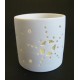 Svícen porcelán 7x7 (čaj.svíce)
