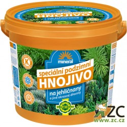 Hnojivo podzimní jehličnany 5 kg kbelík