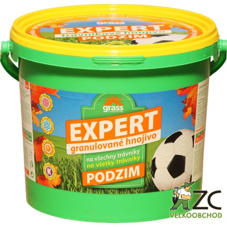 Hnojivo trávn. Expert Podzim 5 kg kbelík