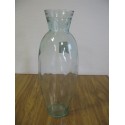 Váza sklo 40x15cm čirá