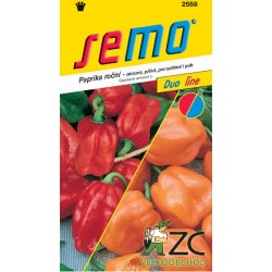 Paprika roční okrasná Habanero